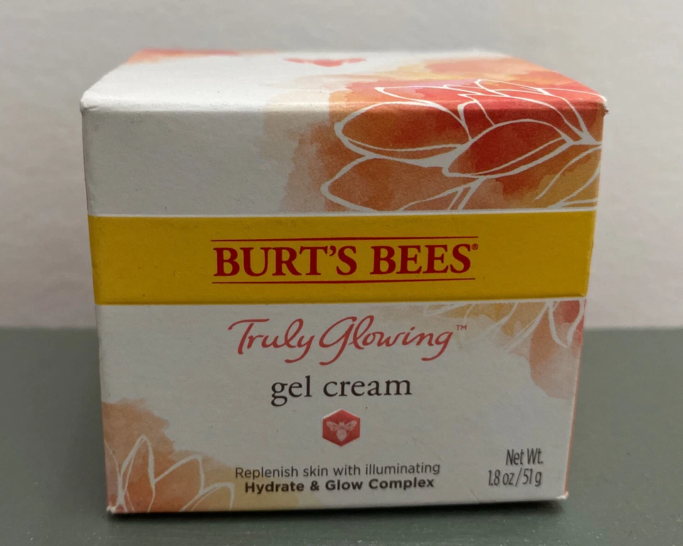 Burt's Bees Gel Verdaderamente Brillante Crema Hidratar Brillo Complejo Ácido Hialurónico NUEVO Foto 1 de 1