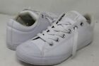 Converse Women's White Synthetic Lace Up Sneakers Size 6