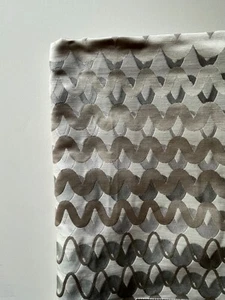 Kravet Couture Ripple Effect Silver Blue 24"x24" Fabric Remnant - Picture 1 of 3