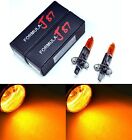 Halogen H1 55W Orange Amber Two Bulbs Fog Light Replacement Lamp Plug Play Stock