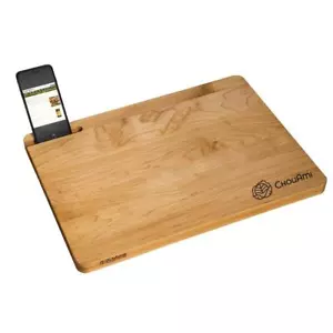 Chopping Board with Tech Slot (Maple Wood) - Picture 1 of 2