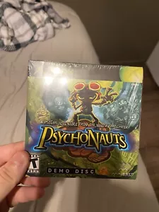 Psychonauts Demo Disc ORIGINAL Xbox not for resale extremely rare SEALED GAME - Picture 1 of 2