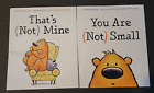 Lot Of 2 Children's Books By Anna Kang - That's (Not) Mine & You Are (Not) Small