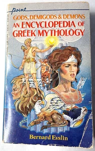 Gods Demigods and Demons Encyclopedia of Greek Mythology Evslin VTG Point 1975 - Picture 1 of 4