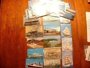 Lotto di circa 72 cartoline navali antiche e d'epoca - Foto 1 di 4