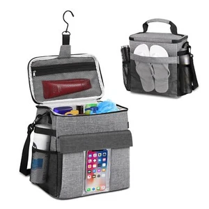 Shower Caddy Tote Bag Large Portable Shower Caddy For College Dorm Gym Swimming - Picture 1 of 7