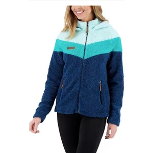 Obermeyer Kai Sherpa Fleece Jacket Women's Sz XS Wind Resistant Spring Jacket - Picture 1 of 7