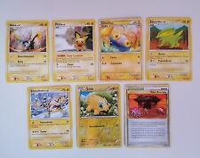 7 X Carta Pokémon Energia Del Fulmine Shinx Pichu Chinchou Electrike Electabuzz 