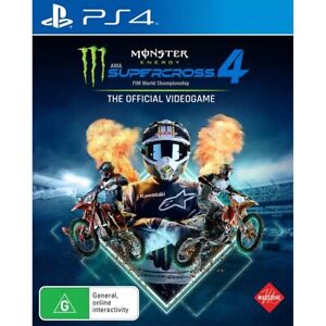 Monster Energy Supercross 4 - Dirt Bike Racing *FREE Next Day Post* PS4 Game