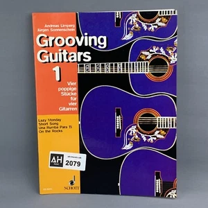 Grooving Guitars 1 A.Limperg SCHOTT ED 8684 Sheet Music For Classical Guitar - Picture 1 of 3