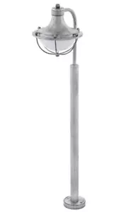 AUSSENLAMPE STEHLAMPE SOCKELLEUCHTE GARTEN - Bild 1 von 1