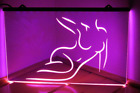 Naked Lady   Led Light Sign   Sexy Nude Bathroom Bedroom Art Closing Shop Sale