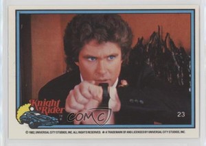 1983 Donruss Knight Rider Michael Knight #23 0ru9