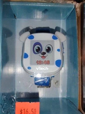 NEW VTech My First Kidi Smartwatch Kids Smart Watch Fun Games Apps Ages 3-5 Blue - Image 1 of 4