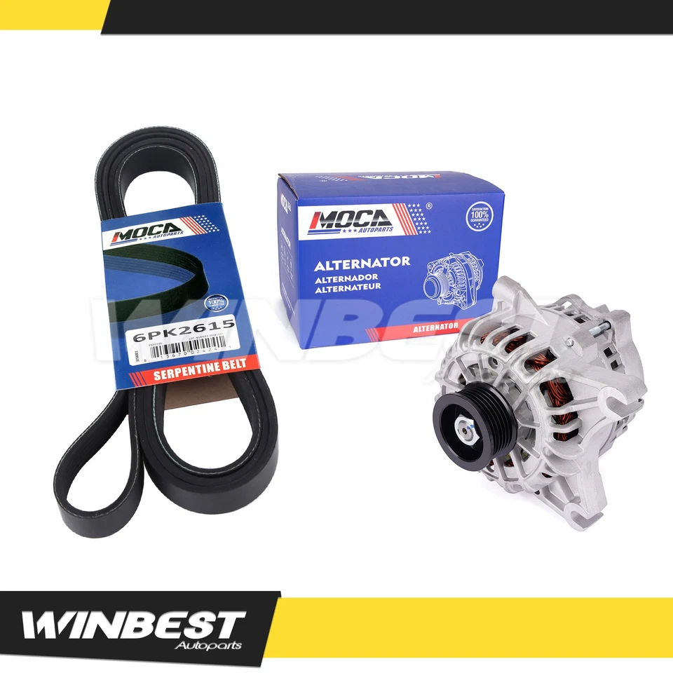 Nueva correa serpentina alternador para 07-08 Ford F-150 Lincoln Mark LT V8 6PK2615 Foto 1 de 4
