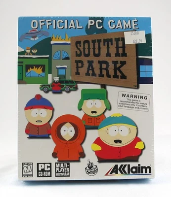 Sellado 1999 South Park El Oficial PC Juego Acclaim Big Box PC Foto 1 de 4