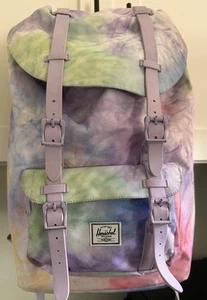 Herschel Supply Co Little America Mid-Volume Tie Dye Padded Laptop Backpack - Picture 1 of 19