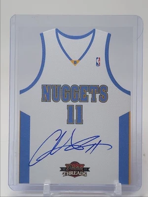 CHRIS ANDERSEN BIRDMAN 2010-11 PANINI THREADS AUTOGRAPH DIE CUT AUTO 01/25 Q2885 - Image 1 of 2