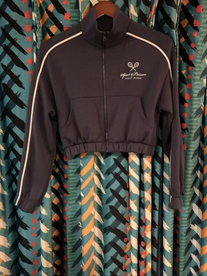 GIRLS Gilly Hicks Sport & Leisure Cropped Track Suit Top XXS EXTRA EXTRA SMALL - Image 1 of 4