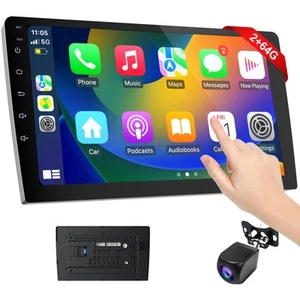 Portable Carplay Screen for Car, 9 inch Wireless CarPlay & Android Auto,Backu... - Picture 1 of 8