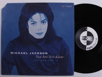 MICHAEL JACKSON You Are Not Alone EPIC 49-78003 12" VG++/NM HEAR - Image 1 of 2