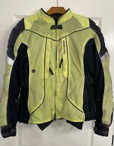 Tourmaster Sonora 3/4 Air Motorcycle Jacket Women’s SP Long Neon Biker - Picture 1 of 3