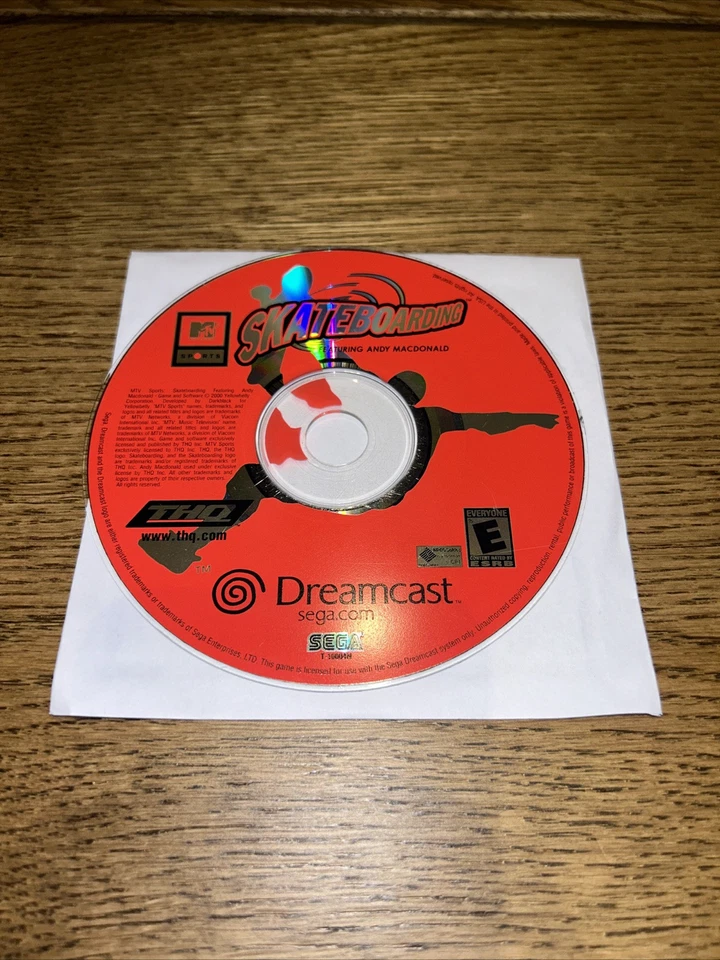 Skateboarding Featuring Andy Macdonald Sega Dreamcast CC1M - Image 1 of 1