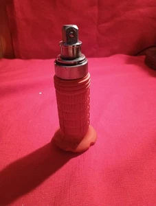 Vintage 1/2" manueller Handschlagschrauber orange Gummigriff - Bild 1 von 5