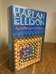 Again, Dangerous Visions by Harlan Ellison SIGNED UK 1/1 HB M. John Harrison - Picture 1 of 13