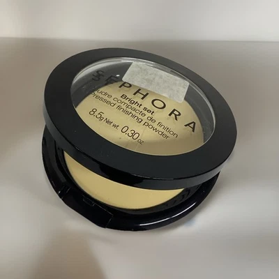 Sephora Bright Set Pressed Finishing Powder 01 BANANA 0.30oz ASPICT, NEW NOBOX - Image 1 of 4