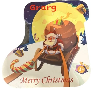 Grarg Christmas Sock Jigsaw Puzzle NEW & SEALED - Picture 1 of 2