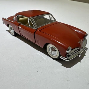 Franklin Mint 1:43 1953 Studebaker Commander Red Diecast - Picture 1 of 24