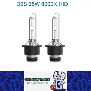 2 x D2S HID XENON globes 8000k Super Bright Quality D2S HID Bulbs (2pcs) - Picture 1 of 8