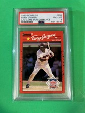1990 Donruss Tony Gwynn All-Star  #705- PSA 8 NM-MT