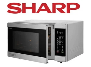 SHARP 42L Inverter Convection Microwave Oven Grill 1100W Stainless Steel R42CVST - Picture 1 of 9