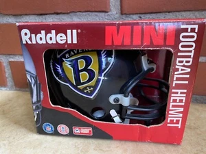 BALTIMORE RAVENS RIDDELL VINTAGE MINI FOOTBALL HELMET Old Logo Rare - Picture 1 of 10