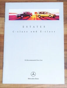 Mercedes Benz Clase C W202 1996) y Clase E Estates (W210) lista de precios - Imagen 1 de 7