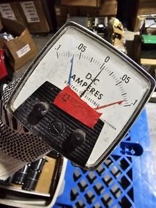 D-C Amperes Set Point Meter & Relay Control Unit Ram Meter - Picture 1 of 4