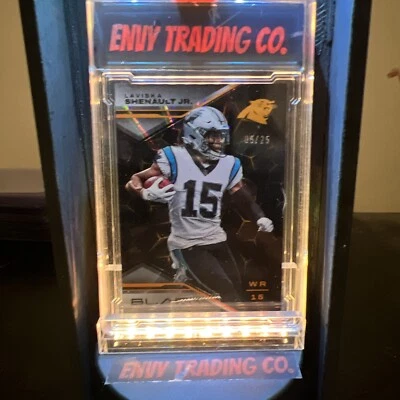 2023 Panini Black Laviska Shenault Jr. #20 Serial #05 /25 Carolina Panthers - Image 1 of 2