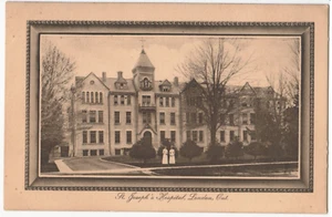 St Josephs Hospital London Ontario Tucks gerahmte Kunstserie unbespickte Postkarte - Bild 1 von 2