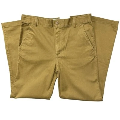 Pantalones chinos Class Club para niños calce moderno cintura ajustable pantalones tostados talla 20 Foto 1 de 4