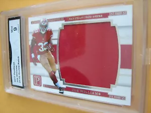 JOE WILLIAMS 49ERS 2017 PANINI MAMMOTH MATERIALS ROOKIE RC # 31/99 GRADED 9 L@@K - Picture 1 of 1