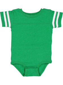 Rabbit Skins Infant Football Fine Jersey Bodysuit One Piece 4437 Many Colors