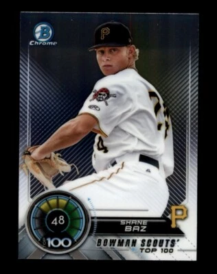 2018 Bowman #BTP-48 Shane Baz Bowman Scouts' Top 100 Pittsburgh Pirates - Image 1 of 2
