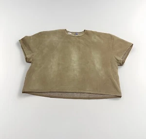 NUEVA Camiseta Yeezy Gap Fleece Yugo Bronce XXXL (3XL) CANCELADA POR YE RARA Balenciaga - Imagen 1 de 13