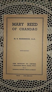 Mary Reed of Chandag, E. Mackerchar, The Mission of Lepers, Printed in England - Imagen 1 de 12