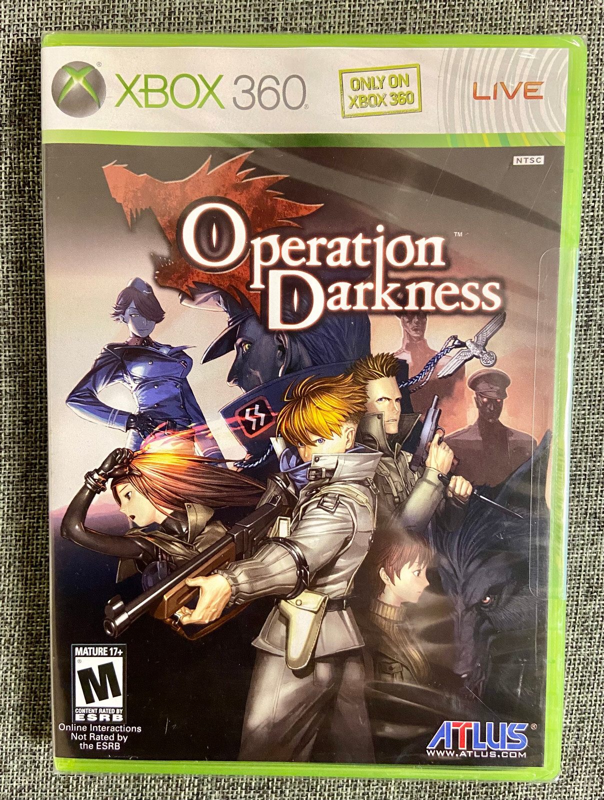 THE DARKNESS MICROSOFT XBOX 360° PROMO DISC TBE VERSION PAL UK