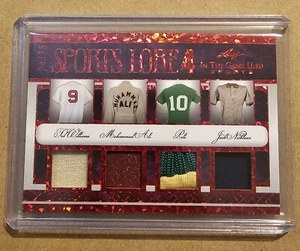 2022 Leaf In The Game Used Williams Ali Pele Nicklaus GU Relic Card #d 24/25 - Picture 1 of 2