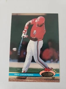 1991 Topps Stadium Club Ray Lankford St. Louis Cardinals #537 - Picture 1 of 2