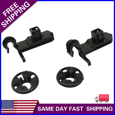 2Set Hood Support Prop Rod Holder Clips Grommet For Toyota Corolla RAV4 4 Runner - Image 1 of 4